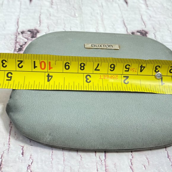 Vintage Buxton Women's Small Velvet-Lined Cowhide Purse - Picture 6 of 11